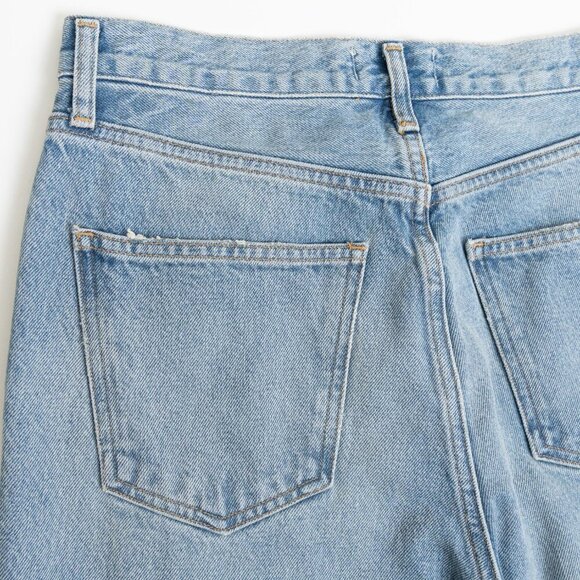 AGOLDE 90s High Waist Relaxed Boot Jeans Light Wash Wireless Blue NEW - Picture 12 of 14